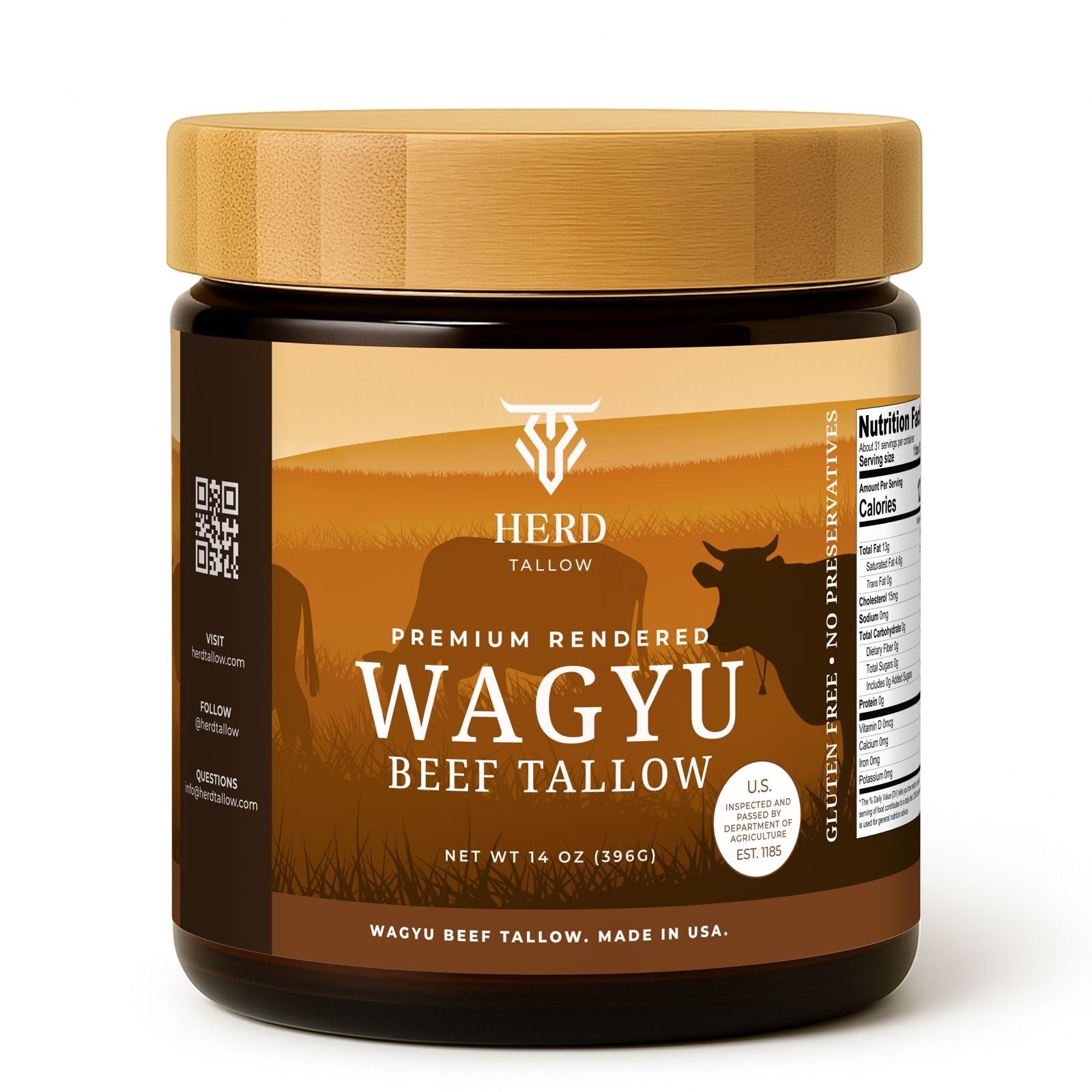 Wagyu Beef Tallow - 14oz