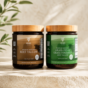 Grassfed Grassfinished 14oz plus Pure Beef Tallow 14oz