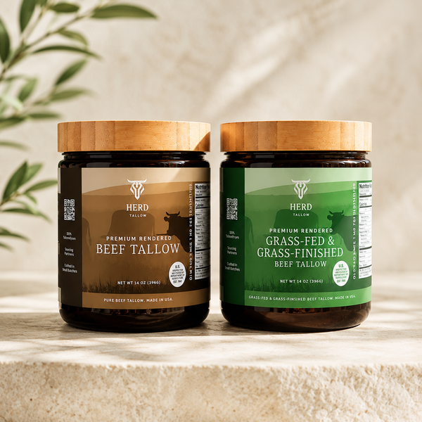 Grassfed Grassfinished 14oz plus Pure Beef Tallow 14oz