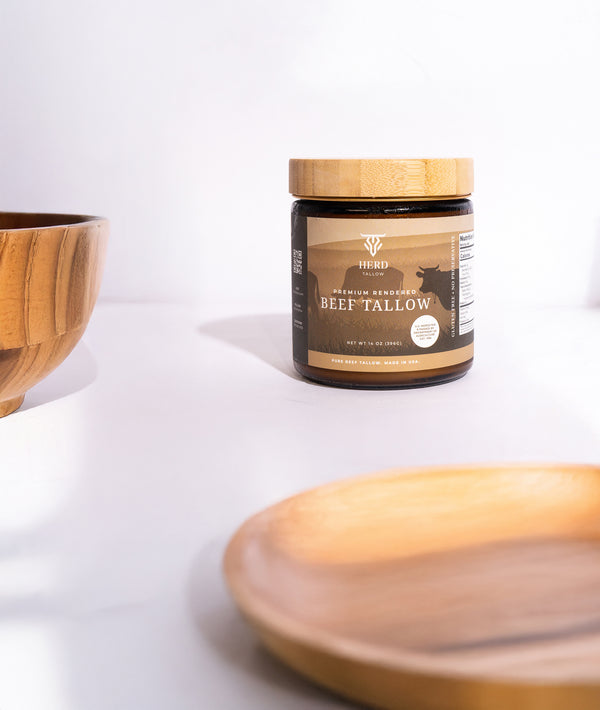 Pure Beef Tallow 14oz Jar